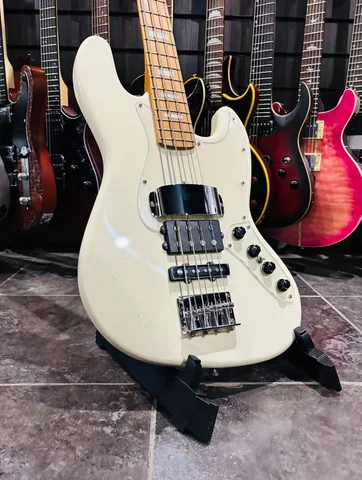 Бас Гитара SQOE Jazz Bass White (Активы) - изображение 5