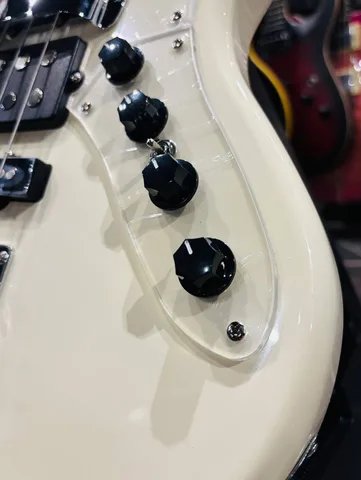Бас Гитара SQOE Jazz Bass White (Активы) - изображение 6