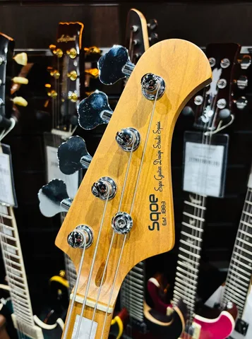 Бас Гитара SQOE Jazz Bass White (Активы) - изображение 9