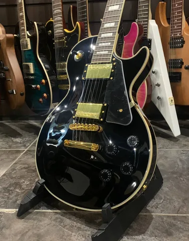 Электрогитара McCartney Les Paul Gold Black - изображение 3