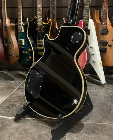 Электрогитара McCartney Les Paul Gold Black - изображение 4
