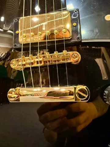 Электрогитара Epiphone Les Paul Custom Ebony - изображение 3