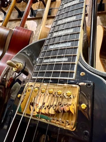 Электрогитара Epiphone Les Paul Custom Ebony - изображение 5
