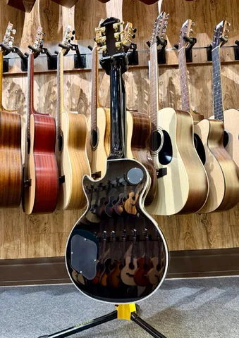 Электрогитара Epiphone Les Paul Custom Ebony - изображение 10