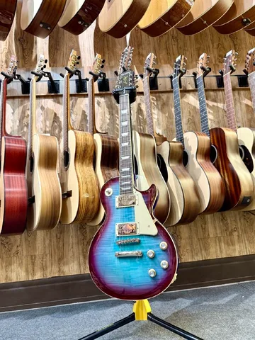 Электрогитара Epiphone Les Paul Standard 60s Figured Blueberry Burst - изображение 3