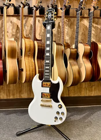 Электрогитара Epiphone SG Custom Alpine White - изображение 9