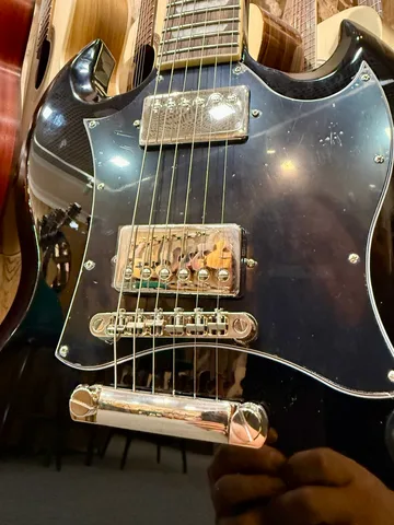 Электрогитара Epiphone SG Standard Ebony - изображение 3