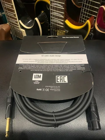 Кабель Микрофонный Leem XLR-Jack 5m