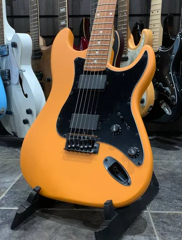 Электрогитара Stratocaster HH Orange - изображение 4
