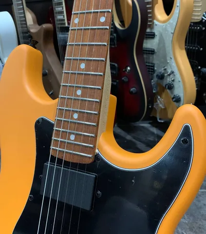 Электрогитара Stratocaster HH Orange - изображение 8