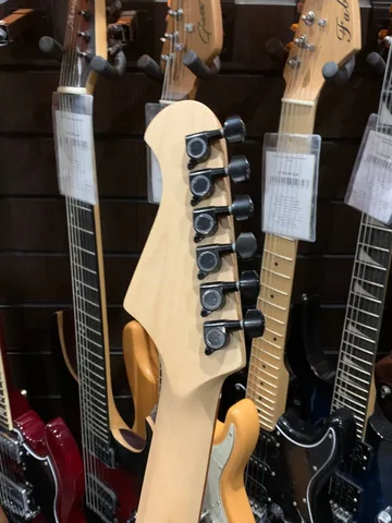 Электрогитара Stratocaster HH Orange - изображение 11
