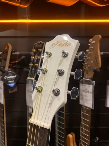 Белая Акустическая Гитара (аналог Yamaha) - изображение 9