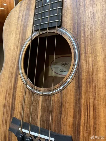 Электроакустическая Бас-гитара Taylor GS Mini-e Ko - изображение 8