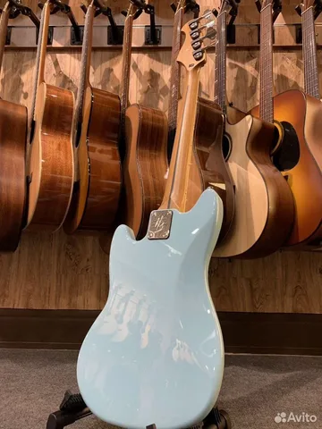 Бас Гитара Harley Benton MV-4PJ Daphne Blue - изображение 2