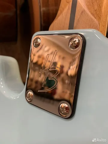 Бас Гитара Harley Benton MV-4PJ Daphne Blue - изображение 8