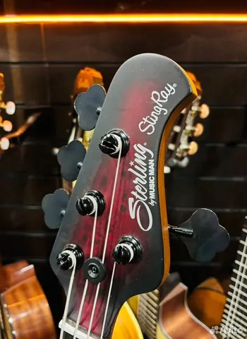 Бас Гитара Sterling by Music Man Dark Scarlet - изображение 10