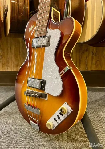 Бас Гитара Hofner Hi-CB SE SB Ignition (Германия) - изображение 4