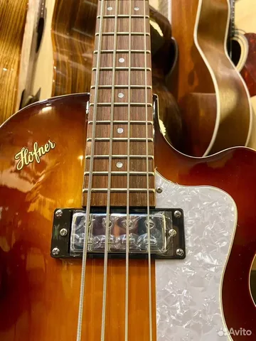 Бас Гитара Hofner Hi-CB SE SB Ignition (Германия) - изображение 5