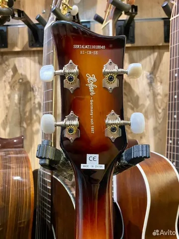 Бас Гитара Hofner Hi-CB SE SB Ignition (Германия) - изображение 10