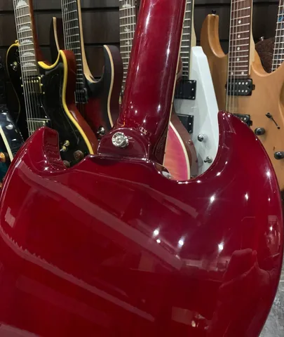 Электрогитара McCartney SG Cherry - изображение 5
