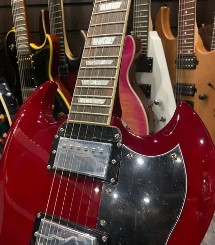 Электрогитара McCartney SG Cherry - изображение 8