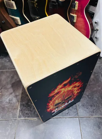 Кахон с Подструнником Dekko Skull Fire