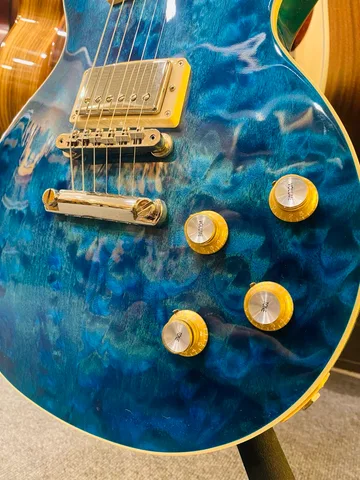 Электрогитара Gibson Les Paul Standard 60s AAA Quilted Maple Ocean Water Perimeter (USA) - изображение 3
