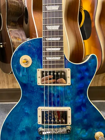 Электрогитара Gibson Les Paul Standard 60s AAA Quilted Maple Ocean Water Perimeter (USA) - изображение 4