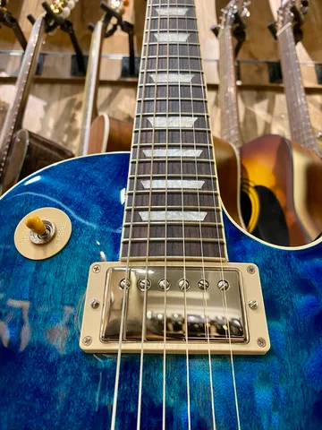 Электрогитара Gibson Les Paul Standard 60s AAA Quilted Maple Ocean Water Perimeter (USA) - изображение 5