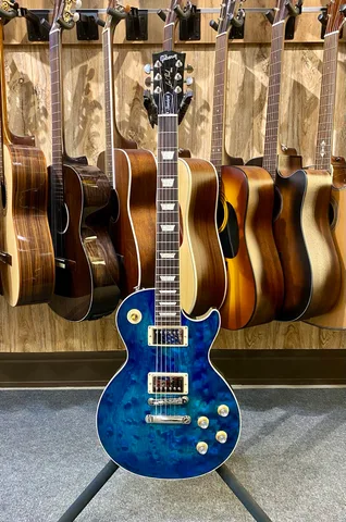 Электрогитара Gibson Les Paul Standard 60s AAA Quilted Maple Ocean Water Perimeter (USA) - изображение 9