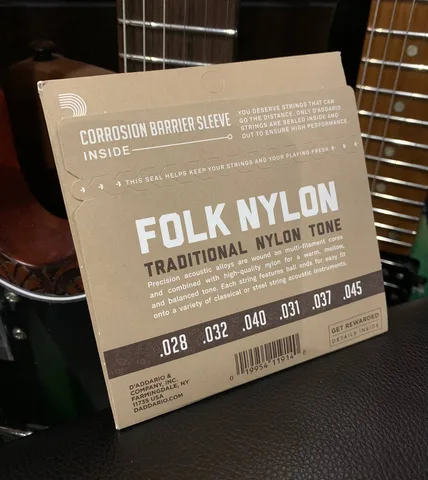 Струны для Классической и Акустической Гитары D'Addario Folk