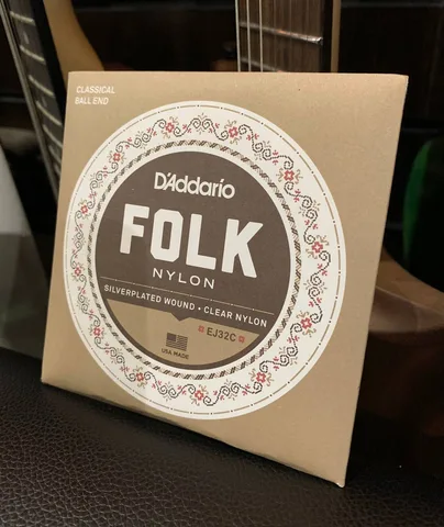 Струны для Классической и Акустической Гитары D'Addario Folk