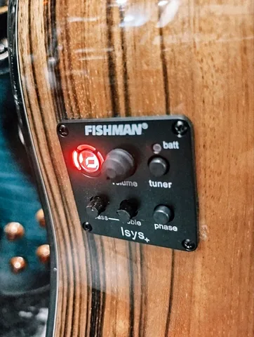 Электроакустическая Гитара Kaspai с Fishman - изображение 6