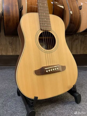 Акустическая Гитара Fender Redondo Mini Natural 1/2