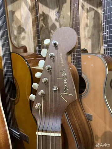 Акустическая Гитара Fender Redondo Mini Natural 1/2