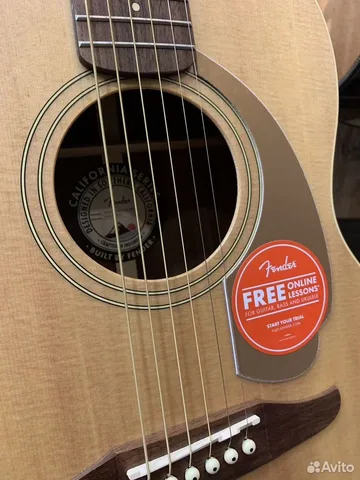 Акустическая Гитара Fender Sonoran Mini Natural (Мексика)