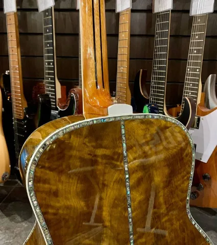Акустическая Гитара Golden Sandal Dreadnought (Полный Массив) - изображение 8