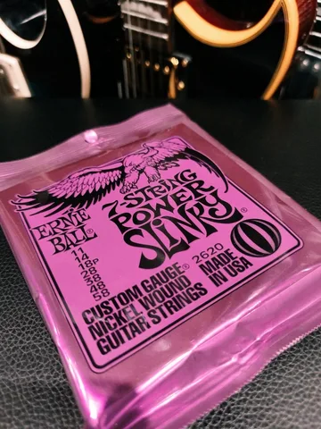 Струны для 7-ми струнной Электрогитары Ernie Ball 11-58 (USA) - изображение 7