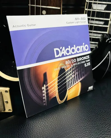Струны для Акустической Гитары Dadario 11-52 Custom Light (Оригинал USA) - изображение 3