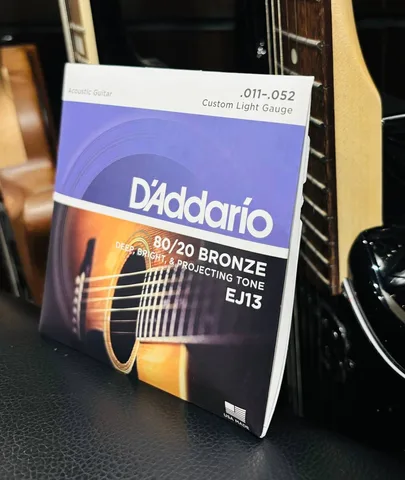 Струны для Акустической Гитары Dadario 11-52 Custom Light (Оригинал USA) - изображение 5
