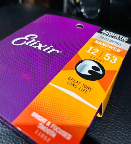 Струны для Акустической Гитары Elixir 12-53 (Оригинал) - изображение 7