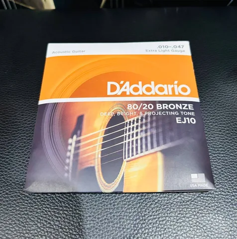 Струны для Акустической Гитары Dadario 10-47 Extra Light (USA) - изображение 9