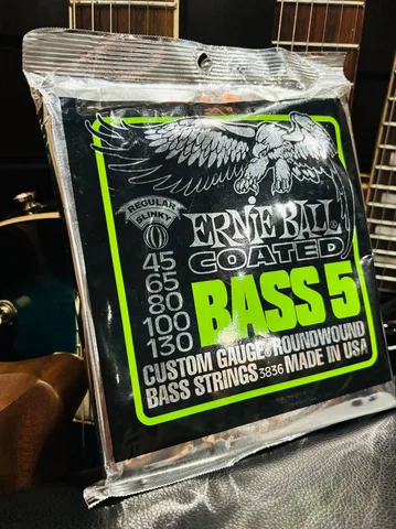 Струны для 5-ти Струнной Бас Гитары Ernie Ball 45-130 (USA) - изображение 3