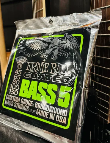 Струны для 5-ти Струнной Бас Гитары Ernie Ball 45-130 (USA) - изображение 5