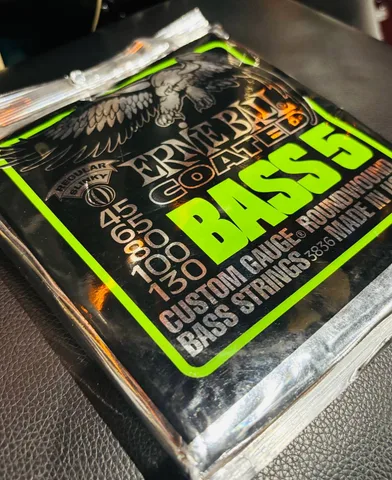 Струны для 5-ти Струнной Бас Гитары Ernie Ball 45-130 (USA) - изображение 8