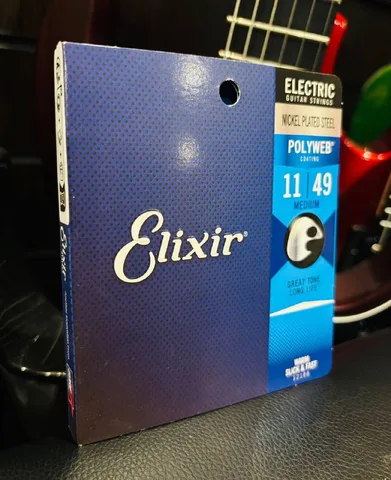 Струны для Электрогитары Elixir 11-49 (Оригинал) - изображение 3