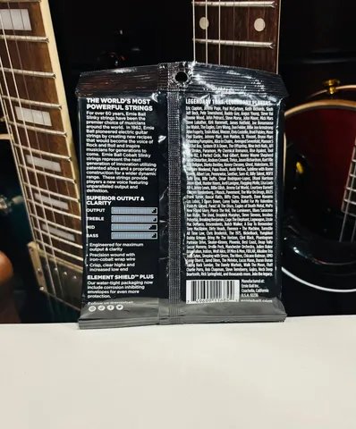 Cтруны для Электрогитары Ernie Ball Cobalt 9.05-44 (Оригинал) - изображение 2