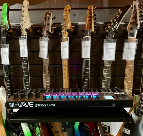Миди Клавиатура M-Vave Black Edition Pro (37 Клавиш)