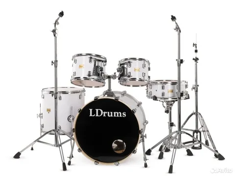 Барабанная Установка Белая LDrums
