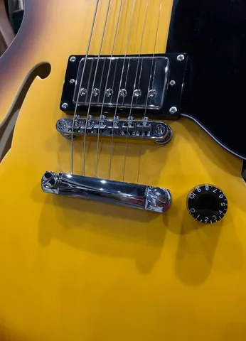 Полуакустическая Гитара Eart Guitar E-325 Tobacco - изображение 7